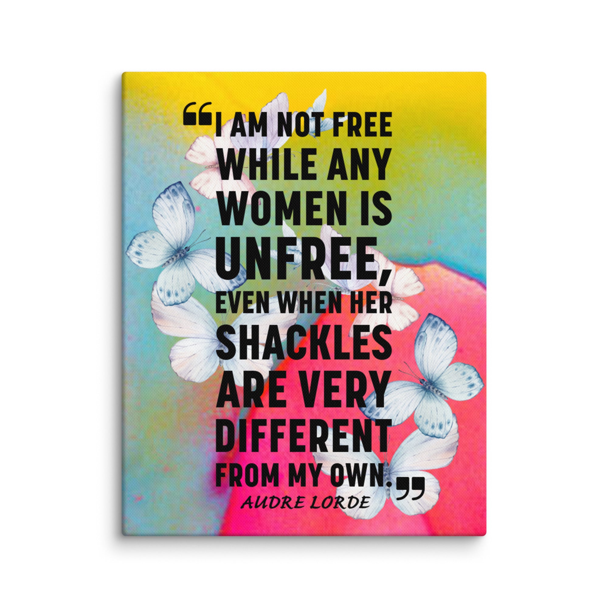 Audre Lorde Quote Wall Art - Feminist Art Print for Social Justice Advocates