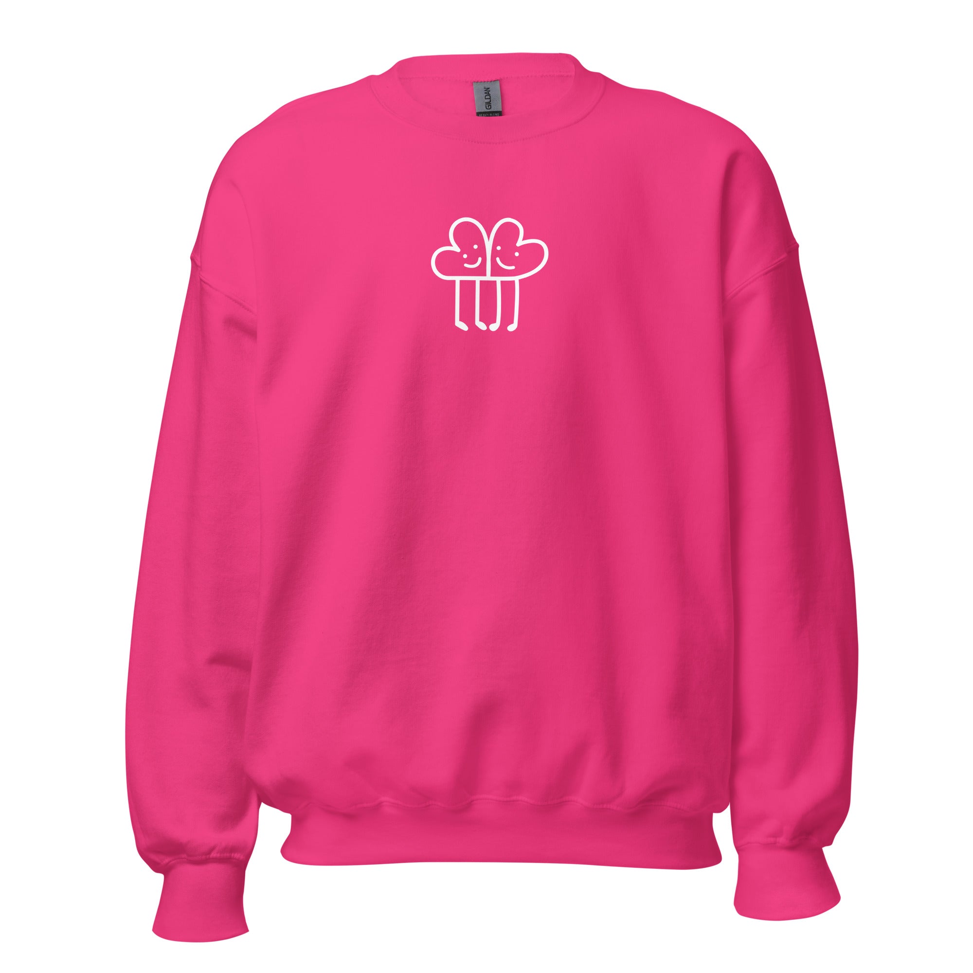 Heart Sweatshirt - Kindness and Positivity Love Shirt