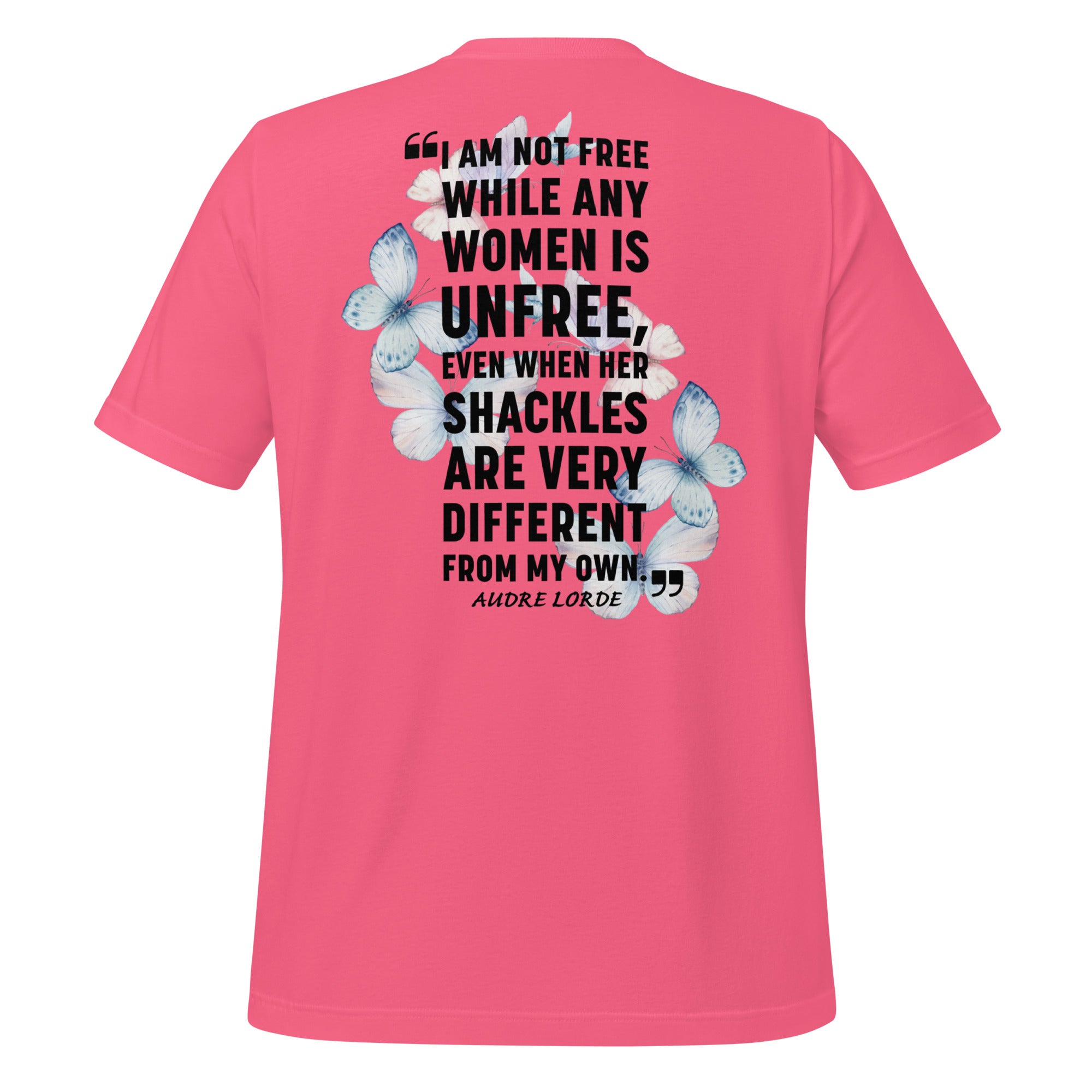 Audre Lorde Quote Shirt - Feminist Black History Political Tee.