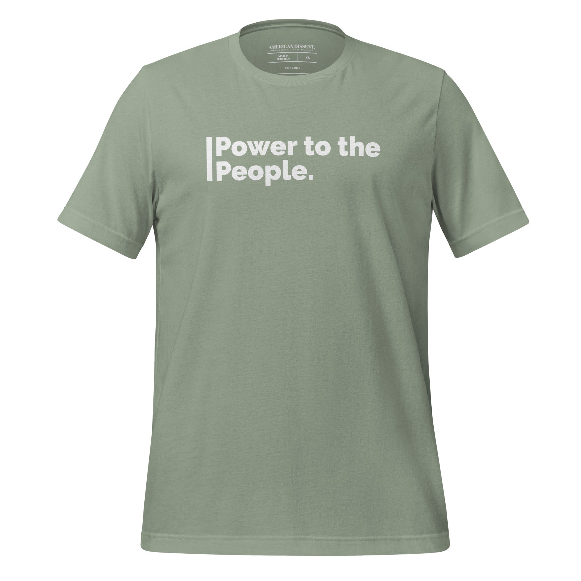 Democrat Shirt - Power to the People - Anti Trump Protest Wear - Political T-shirt