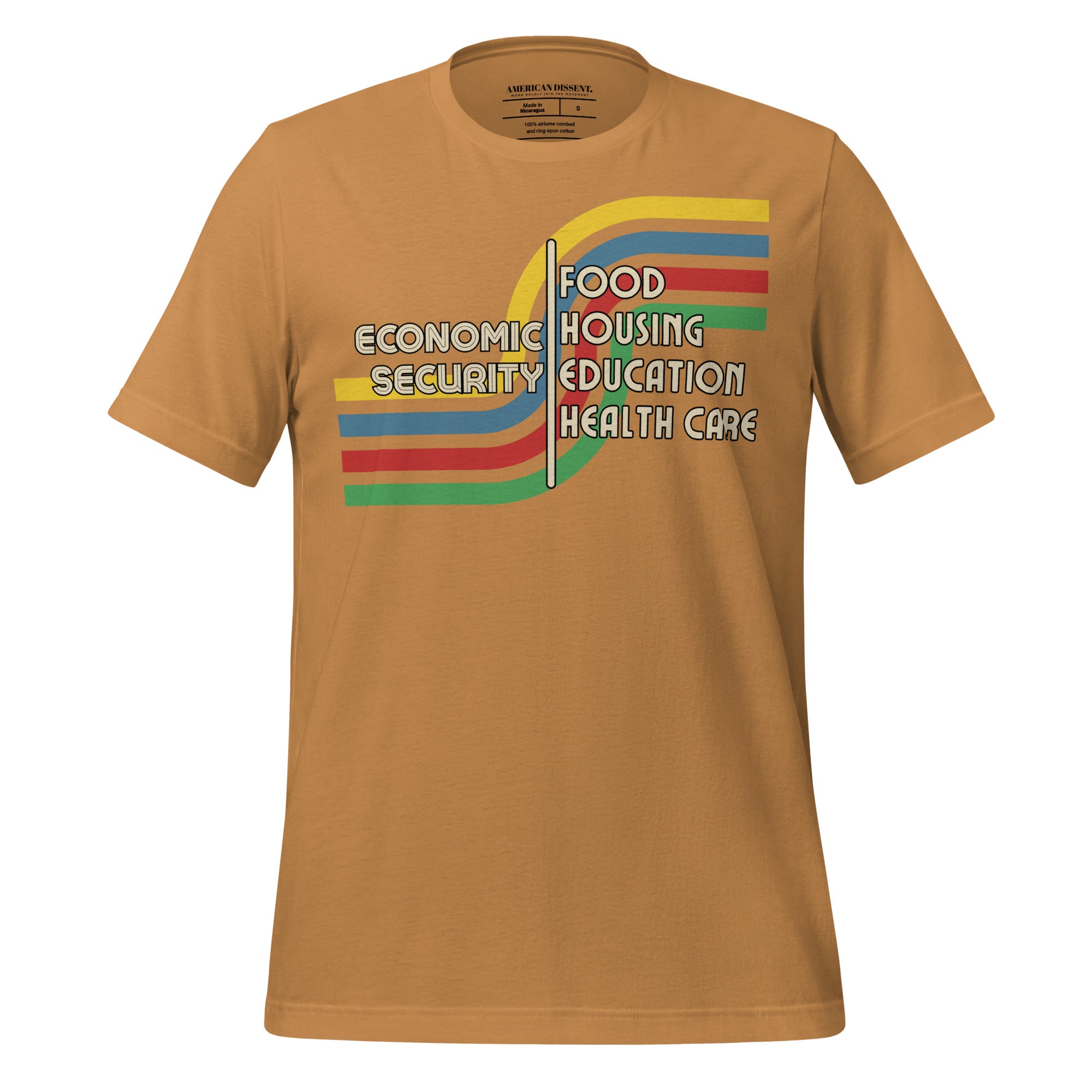 Vintage Inspired Freedom Fighter Tee for Economic Freedom Advocates