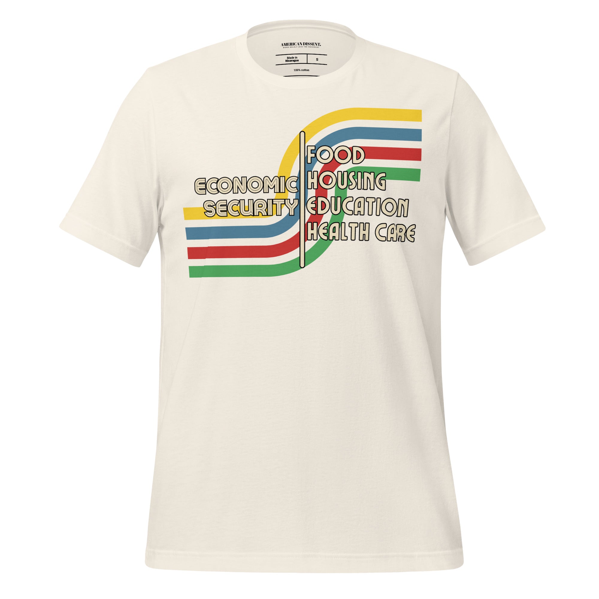 Vintage Inspired Freedom Fighter Tee for Economic Freedom Advocates