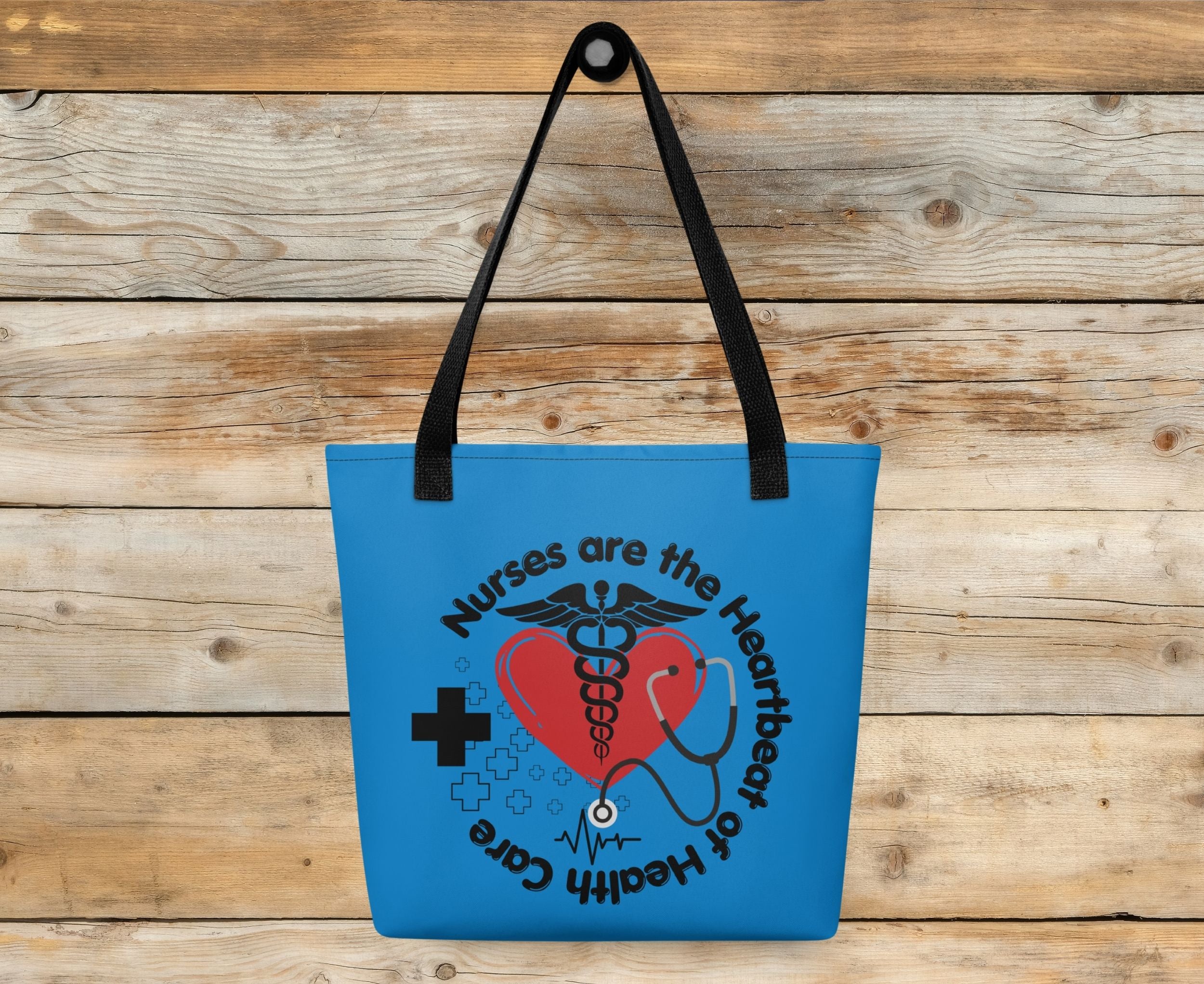 Nurses Are the Heroes of Health Care – Activist Tote Bag for Everyday Rebels