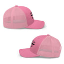 Retro Trucker Hat – “American Dissent” Embroidered | Patriotic Statement Cap | Vintage Mesh Back Hat