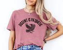 Dissent Is Patriotic T-Shirt – Black Crow Graphic | Unisex Protest Tee