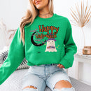 Happy Halloween Pride Sweatshirt - Ghostly Spooky Season Top