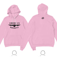 American Dissent Hoodie | Bella + Canvas Unisex Fleece Pullover | Premium Printed Activist Hoodie