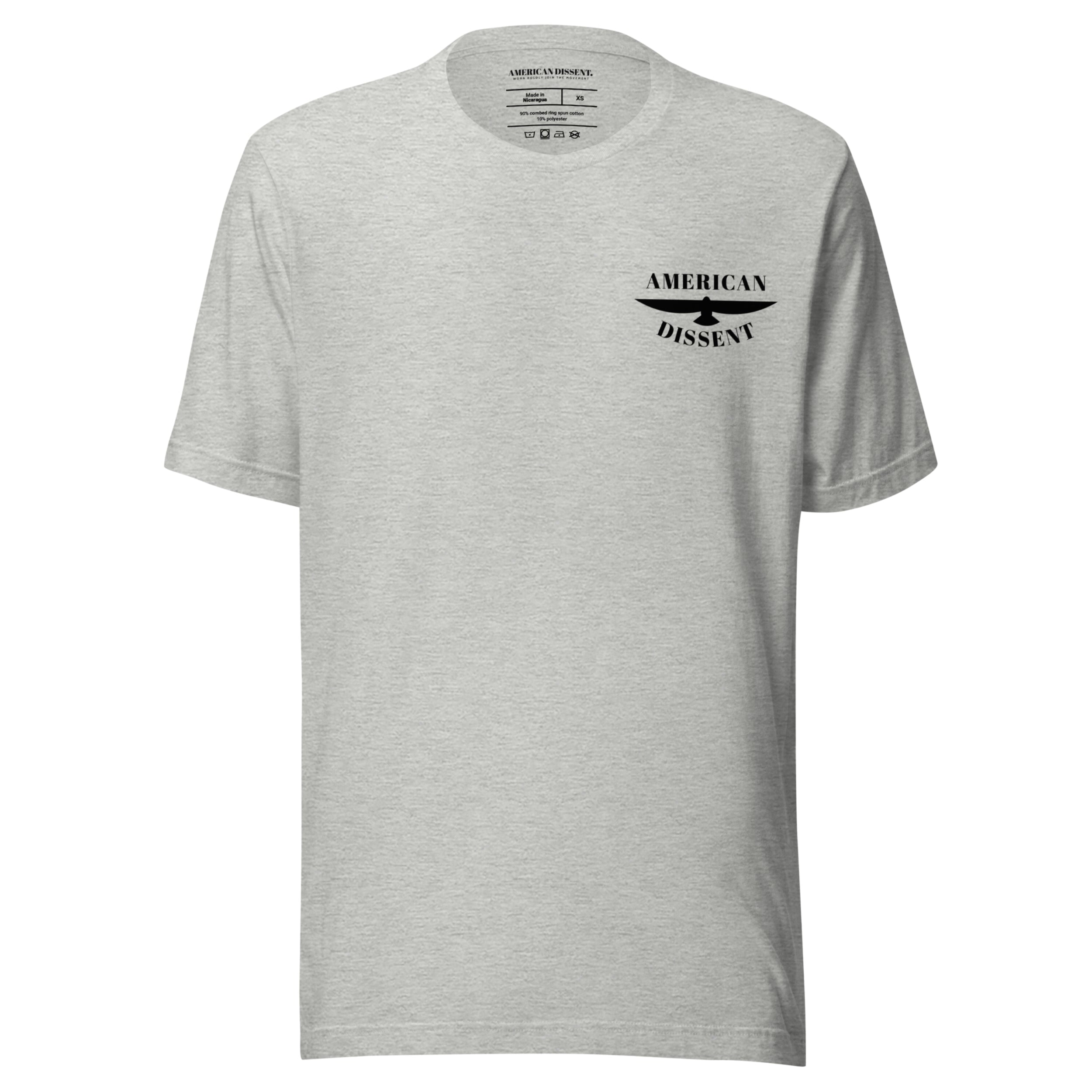 Bella + Canvas American Dissent Tee | Soft Unisex Modern Fit | Everyday Statement Shirt