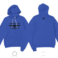 American Dissent Hoodie | Bella + Canvas Unisex Fleece Pullover | Premium Printed Activist Hoodie