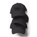 Classic Dad Hat – “American Dissent” Embroidered Front + AD Icon Back | Patriotic Statement Cap | Minimalist Activist Hat