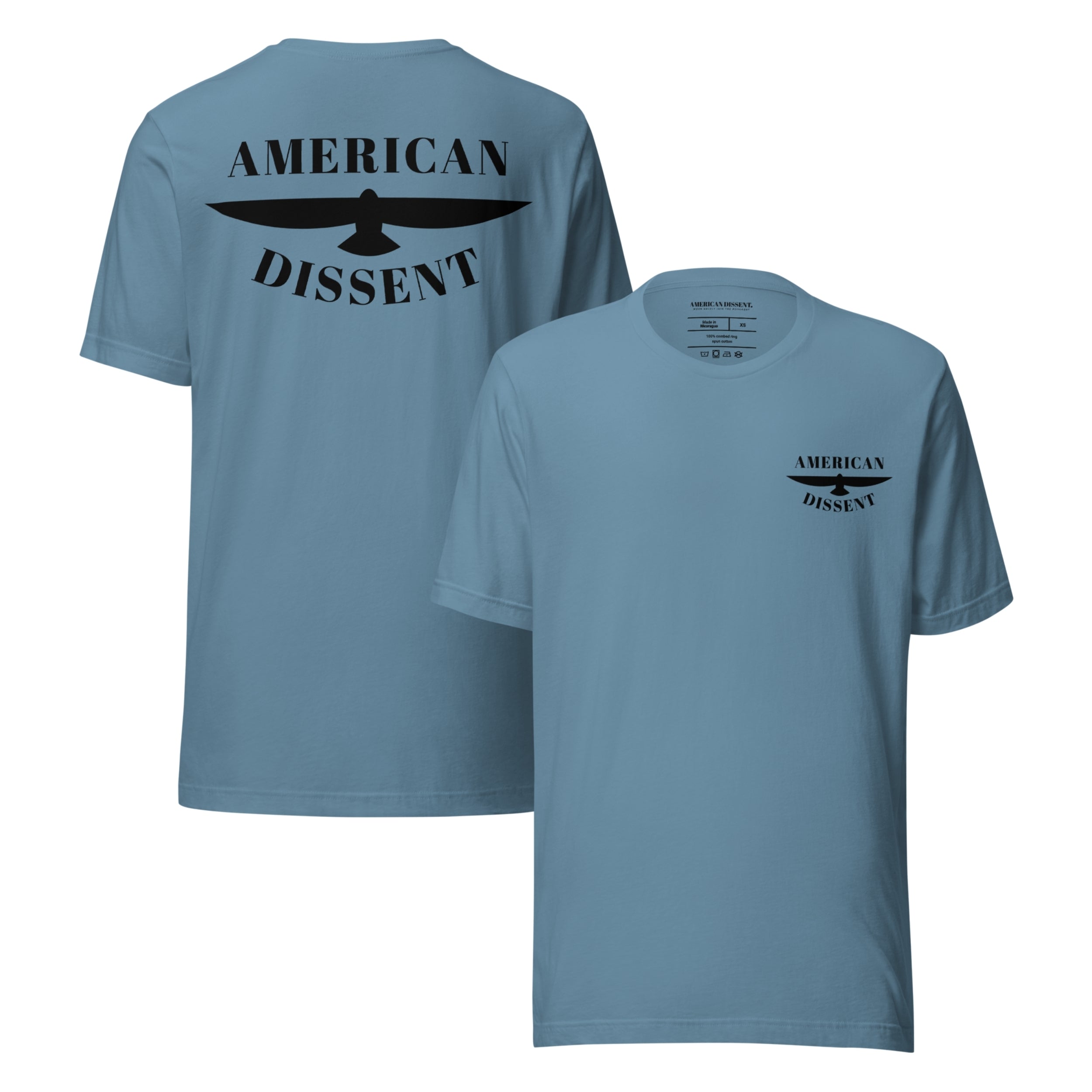 Bella + Canvas American Dissent Tee | Soft Unisex Modern Fit | Everyday Statement Shirt