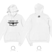 American Dissent Hoodie | Bella + Canvas Unisex Fleece Pullover | Premium Printed Activist Hoodie