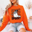Ghostly Charm Halloween Sweatshirt - Spooky Season Shirt
