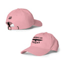 Classic Dad Hat – “American Dissent” Embroidered Front + AD Icon Back | Patriotic Statement Cap | Minimalist Activist Hat