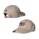 Classic Dad Hat – “American Dissent” Embroidered Front + AD Icon Back | Patriotic Statement Cap | Minimalist Activist Hat
