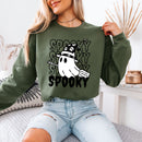 Ghostly Charm Halloween Sweatshirt - Spooky Season Shirt
