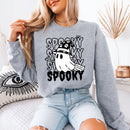 Ghostly Charm Halloween Sweatshirt - Spooky Season Shirt