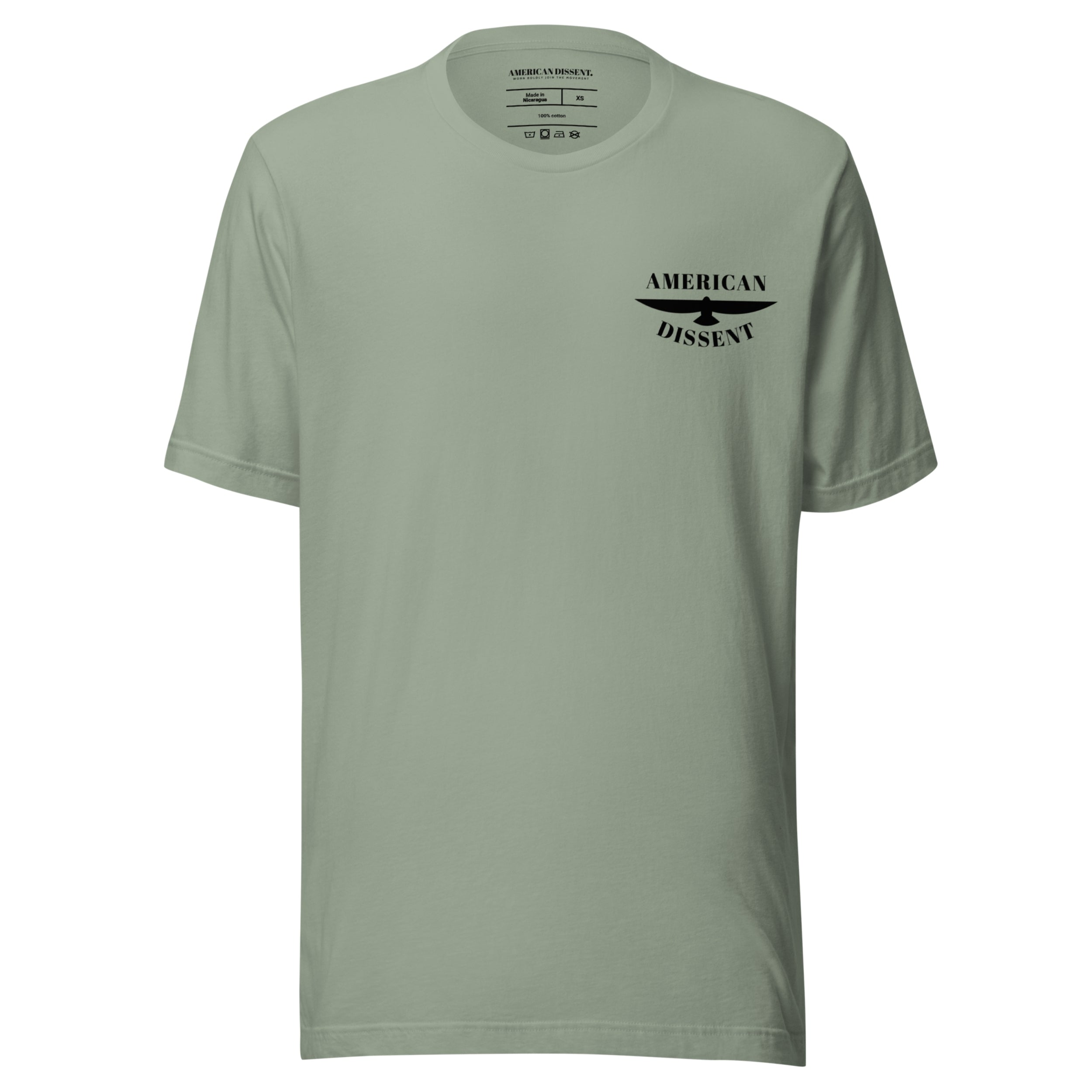 Bella + Canvas American Dissent Tee | Soft Unisex Modern Fit | Everyday Statement Shirt