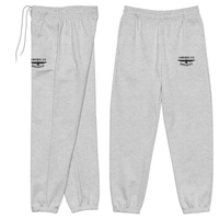American Dissent Embroidered Sweatpants | Bella + Canvas Unisex Heavyweight Fleece | Premium Activist Loungewear