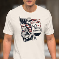 Protest Shirt - No Kings in America - Anti-Trump Tee - Freedom T-shirt