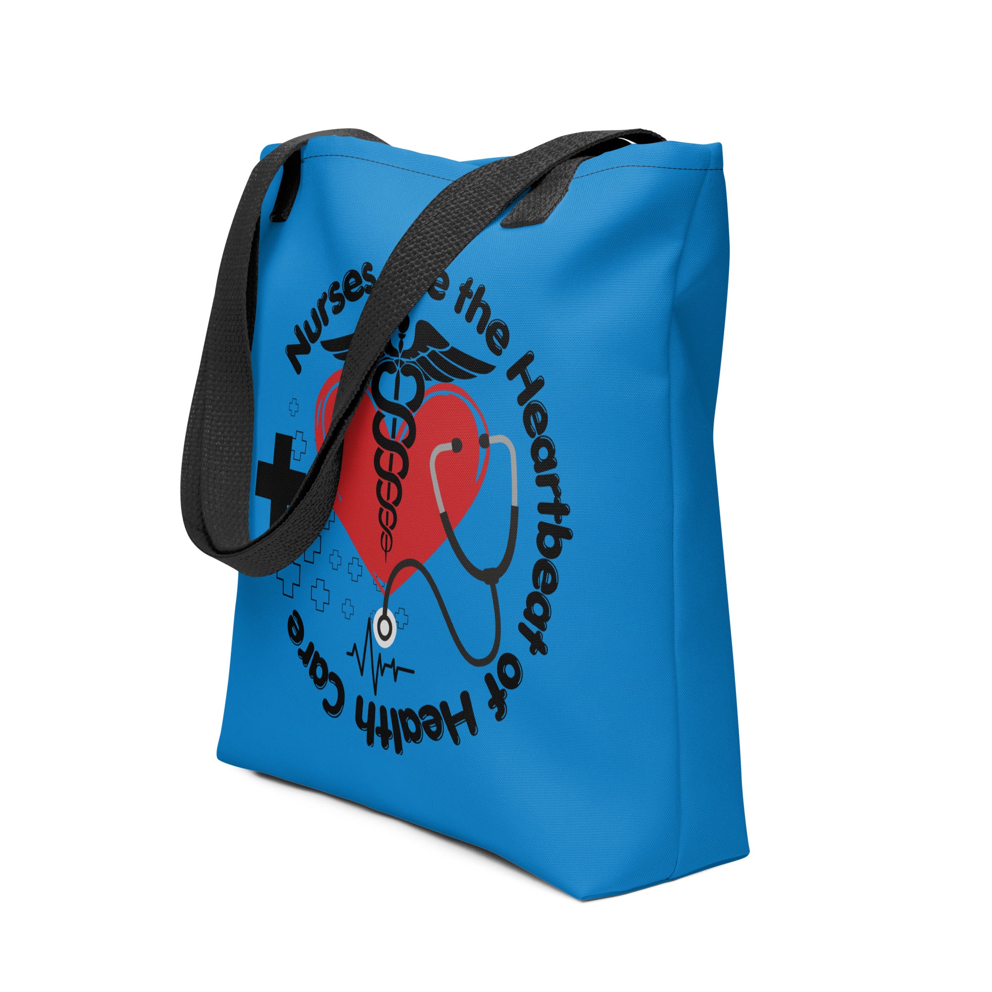 Nurses Are the Heroes of Health Care – Activist Tote Bag for Everyday Rebels