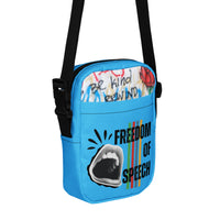 Crossbody Bag for Freedom of Speech Advocates - A Political Chic Purse