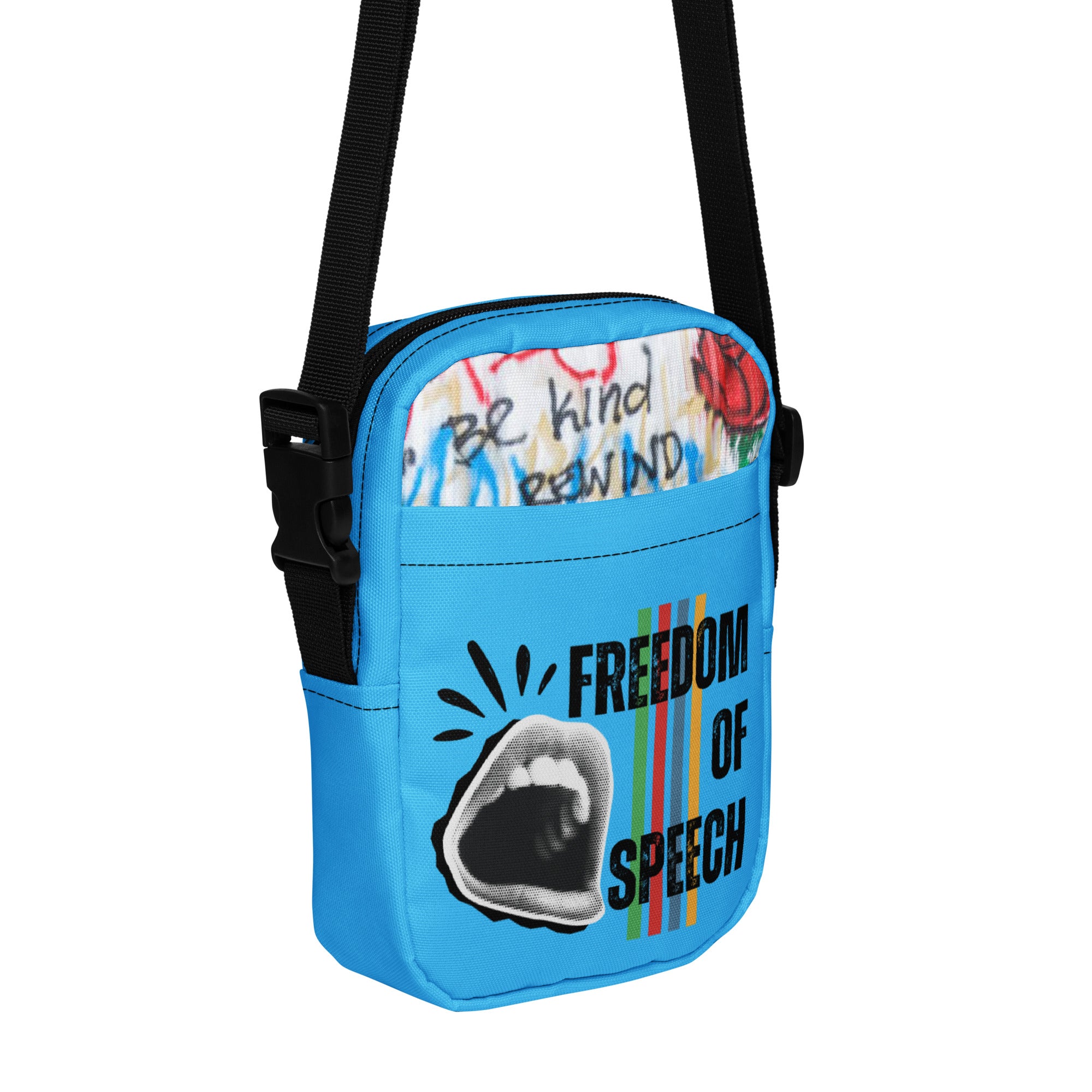 Crossbody Bag for Freedom of Speech Advocates - A Political Chic Purse