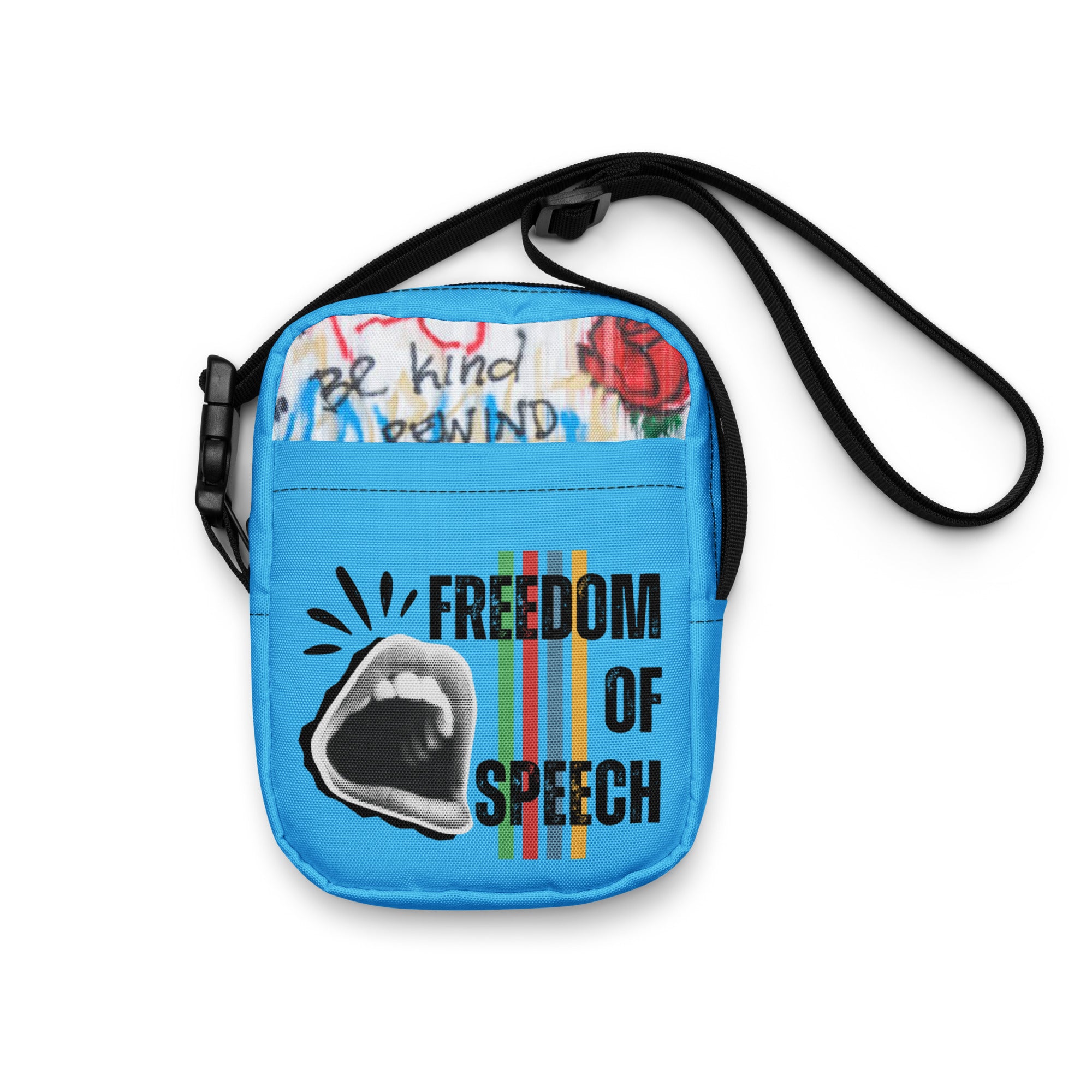 Crossbody Bag for Freedom of Speech Advocates - A Political Chic Purse