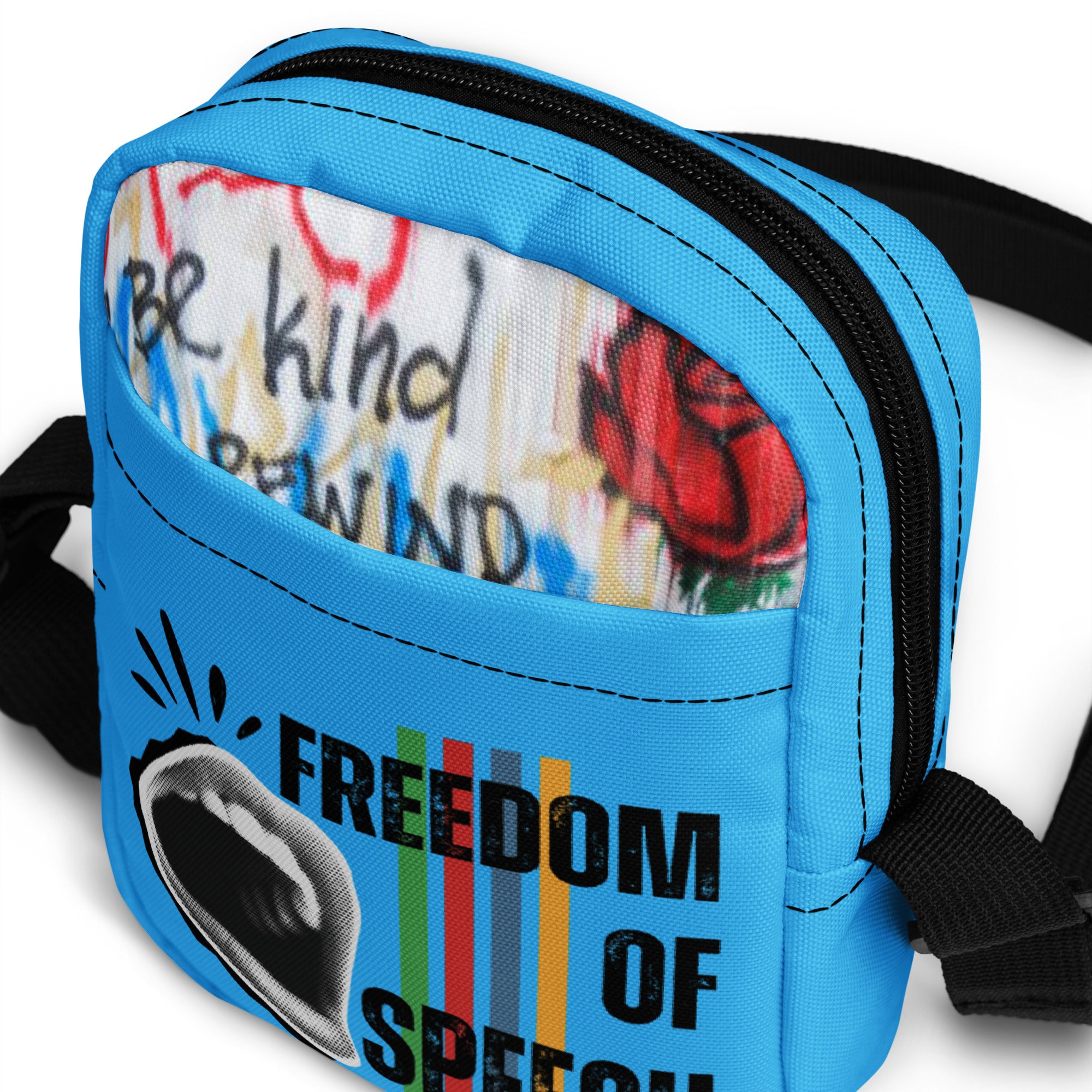 Crossbody Bag for Freedom of Speech Advocates - A Political Chic Purse