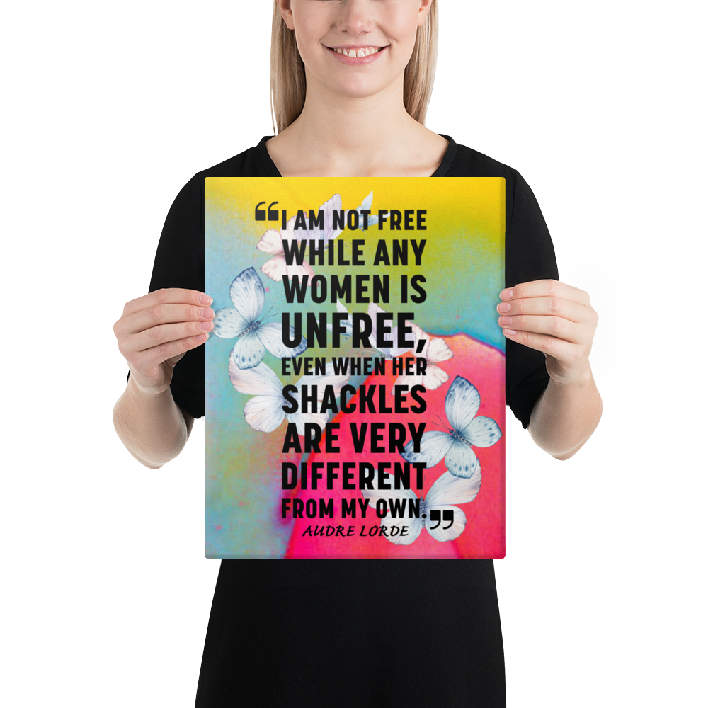 Audre Lorde Quote Wall Art - Feminist Art Print for Social Justice Advocates