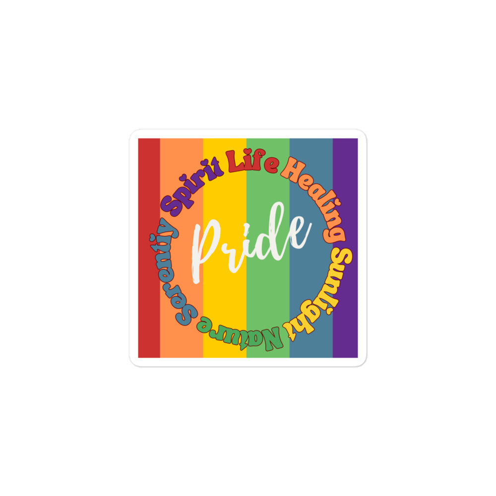 LGBTQ Pride Sticker - Equality Decal for Human Rights Activists