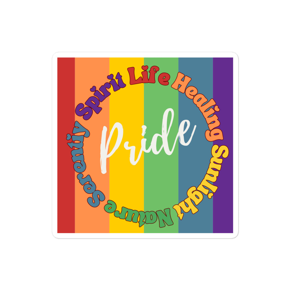LGBTQ Pride Sticker - Equality Decal for Human Rights Activists
