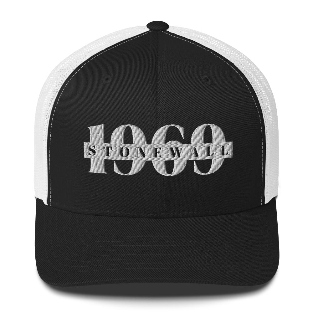 Vintage Stonewall 1969 Embroidered Pride Hat - Adjustable Snapback