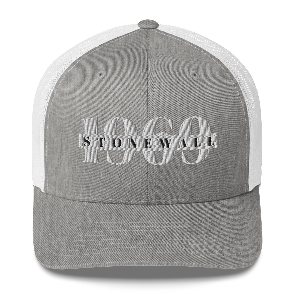 Vintage Stonewall 1969 Embroidered Pride Hat - Adjustable Snapback
