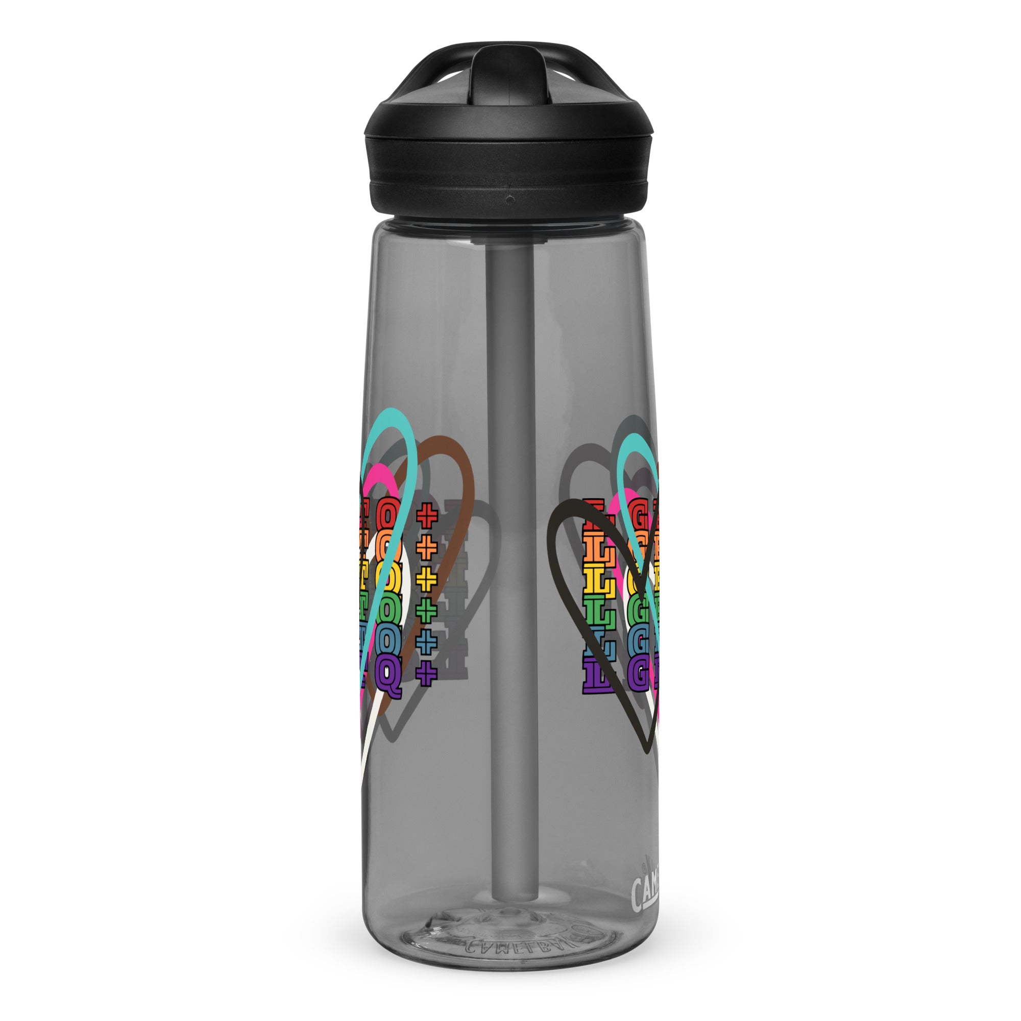 Sports water bottle | LGBTQ Pride Water Bottle - CamelBak Eddy®+ Eco Friendly
