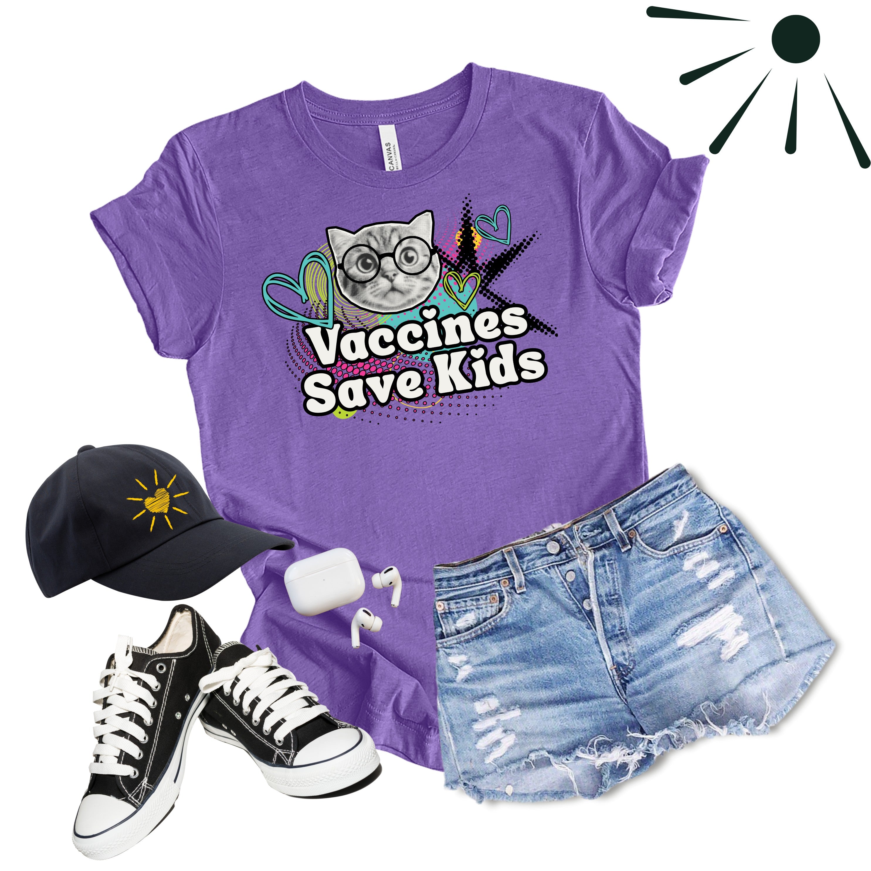 Pro Vaccine Shirt - Health Matters T-Shirt - Vaccines Save Kids - Science Nurse Shirt