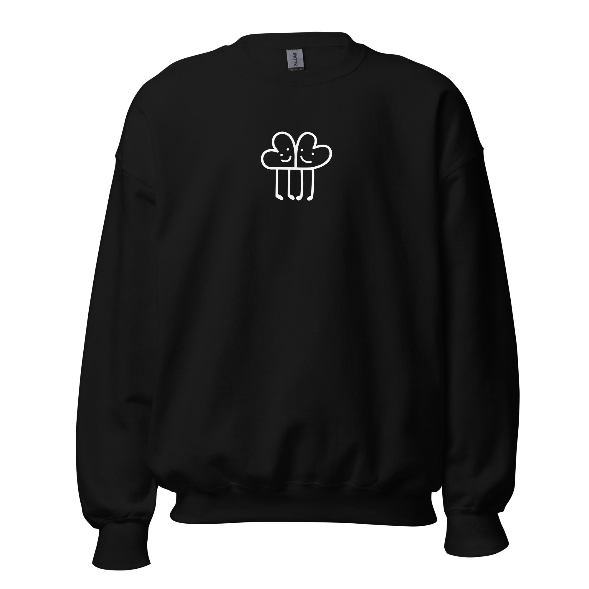 Heart Sweatshirt - Kindness and Positivity Love Shirt