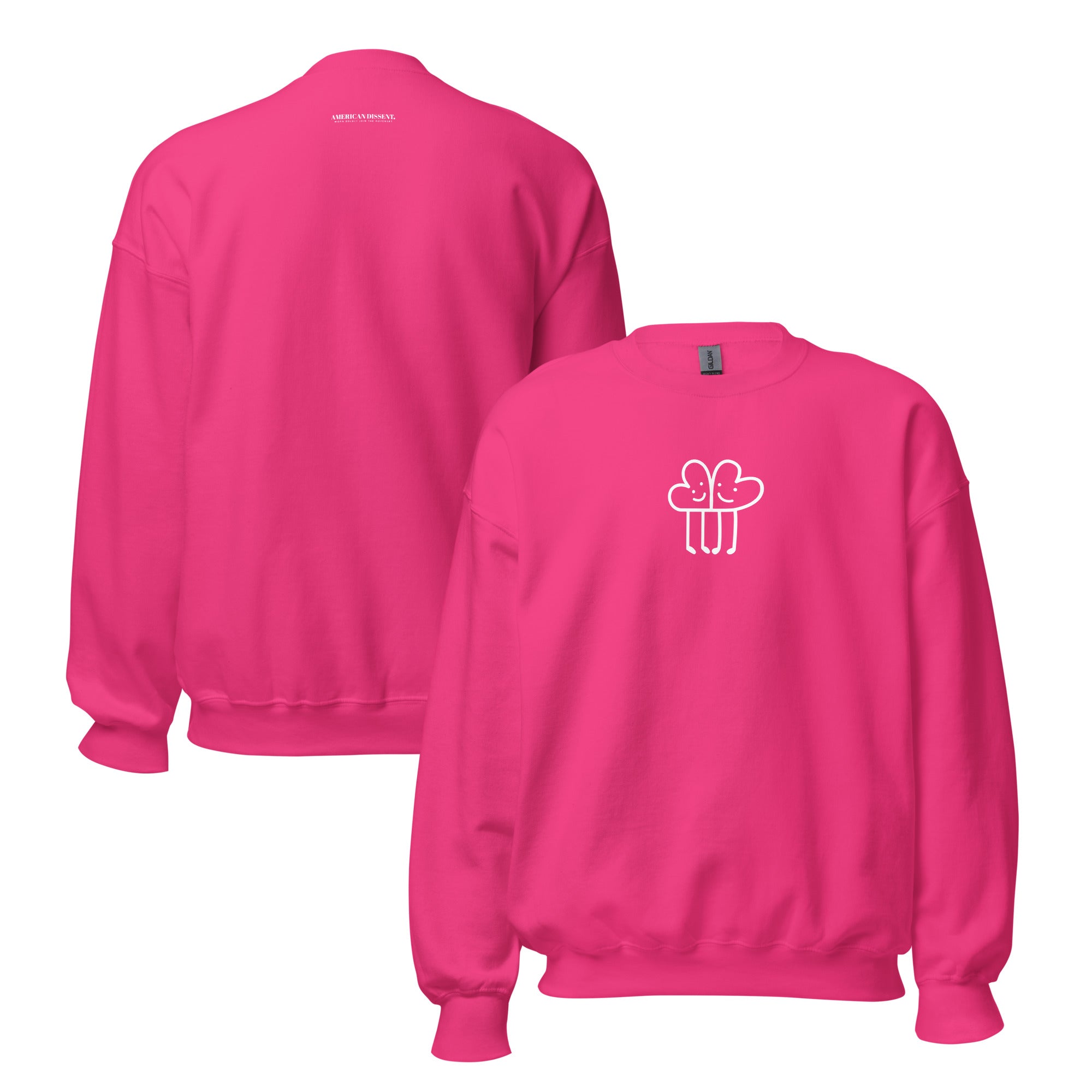 Heart Sweatshirt - Kindness and Positivity Love Shirt