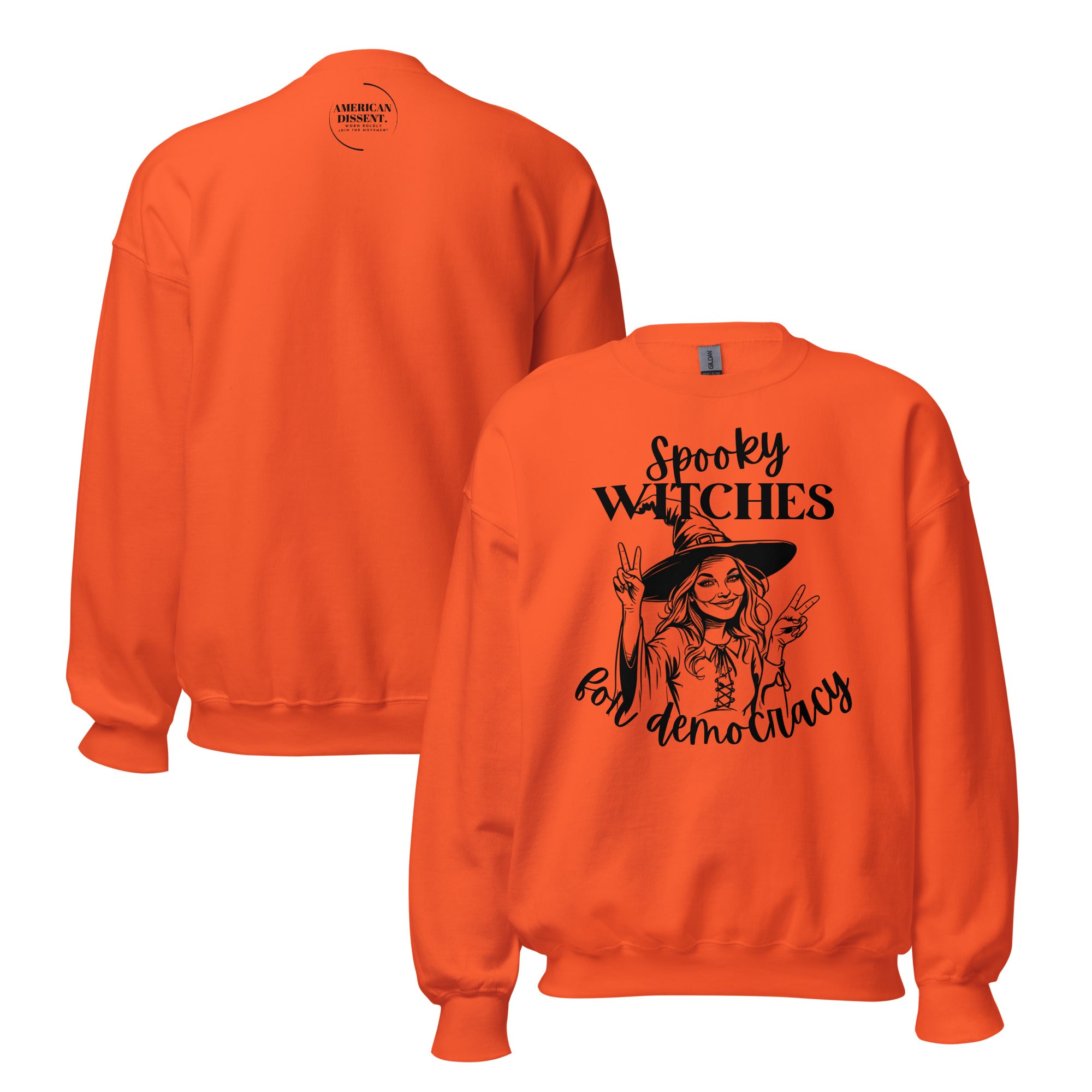 Democrat Gift: Halloween Witch Shirt for Spooky Season Sweatshirt