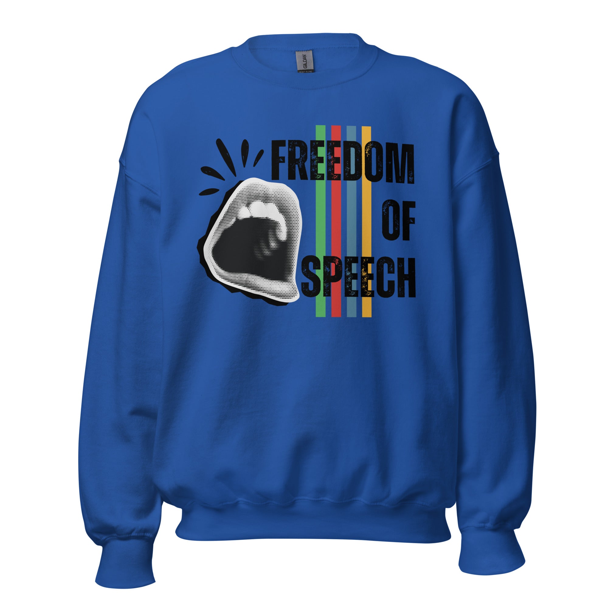 Social Justice Sweatshirt - Freedom of Speech - Anti Trump Political Shirt