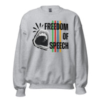 Social Justice Sweatshirt - Freedom of Speech - Anti Trump Political Shirt