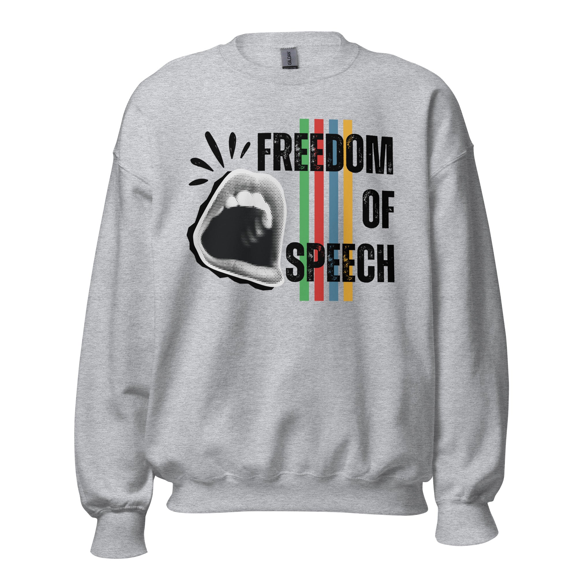Social Justice Sweatshirt - Freedom of Speech - Anti Trump Political Shirt