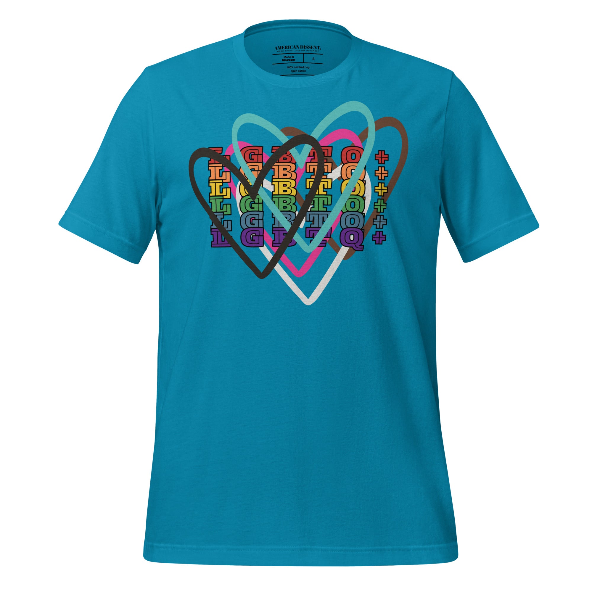 LGBTQ Pride Shirt | Love is Love Equality Graphic Tee