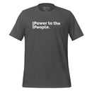 Democrat Shirt - Power to the People - Anti Trump Protest Wear - Political T-shirt
