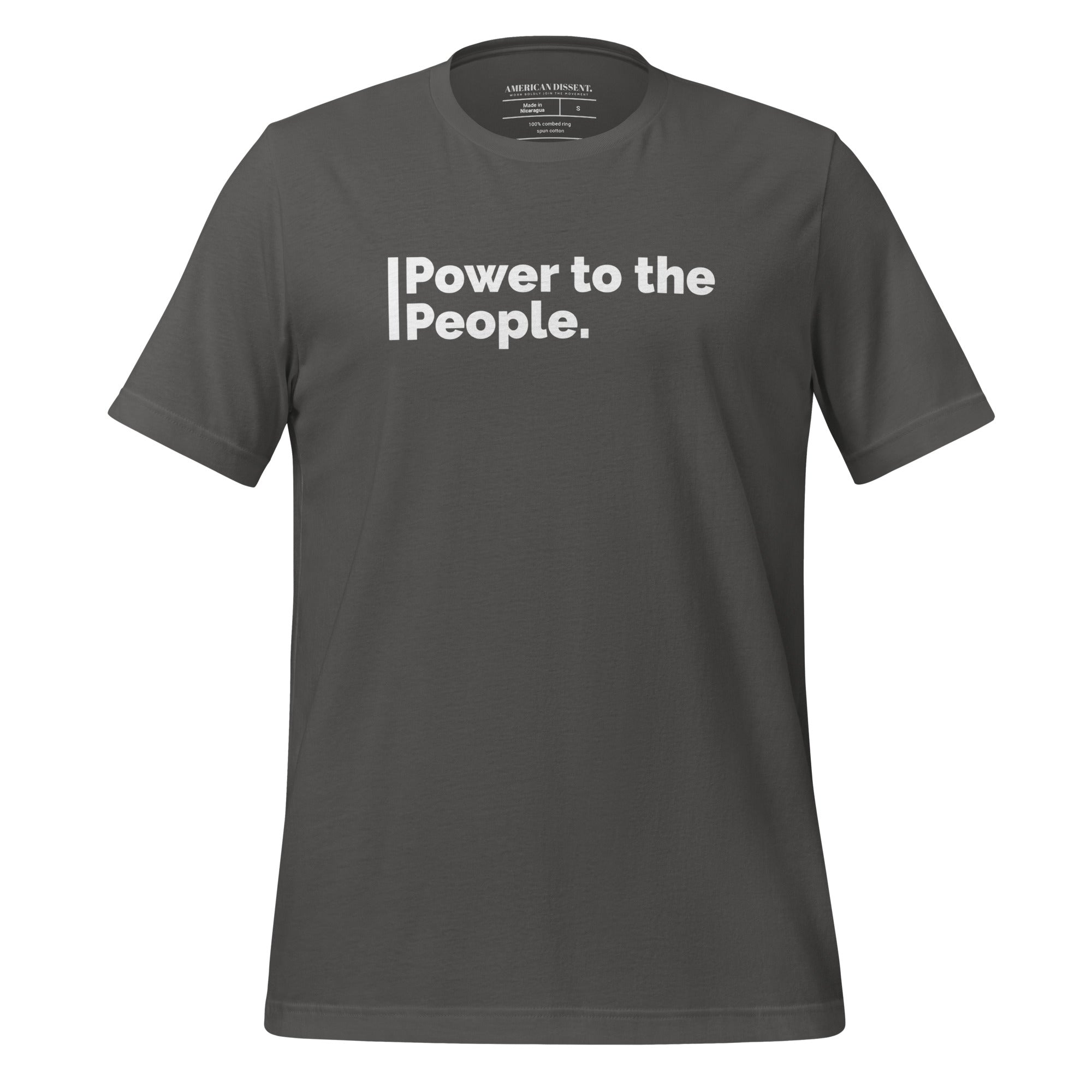 Democrat Shirt - Power to the People - Anti Trump Protest Wear - Political T-shirt