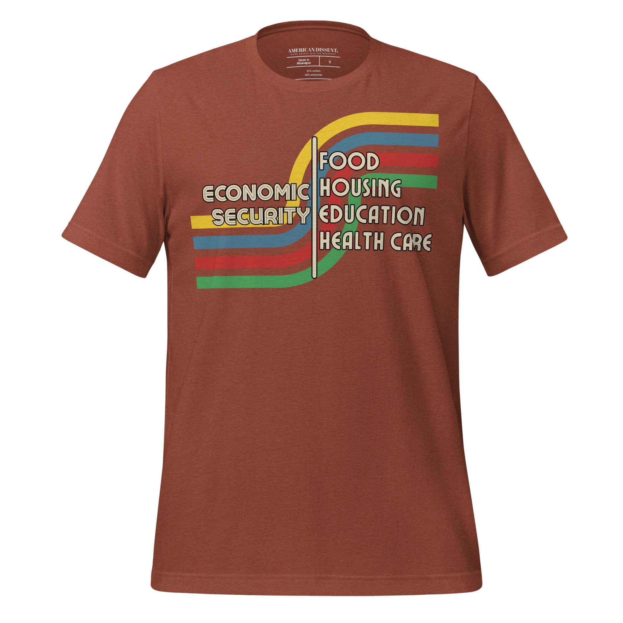 Vintage Inspired Freedom Fighter Tee for Economic Freedom Advocates