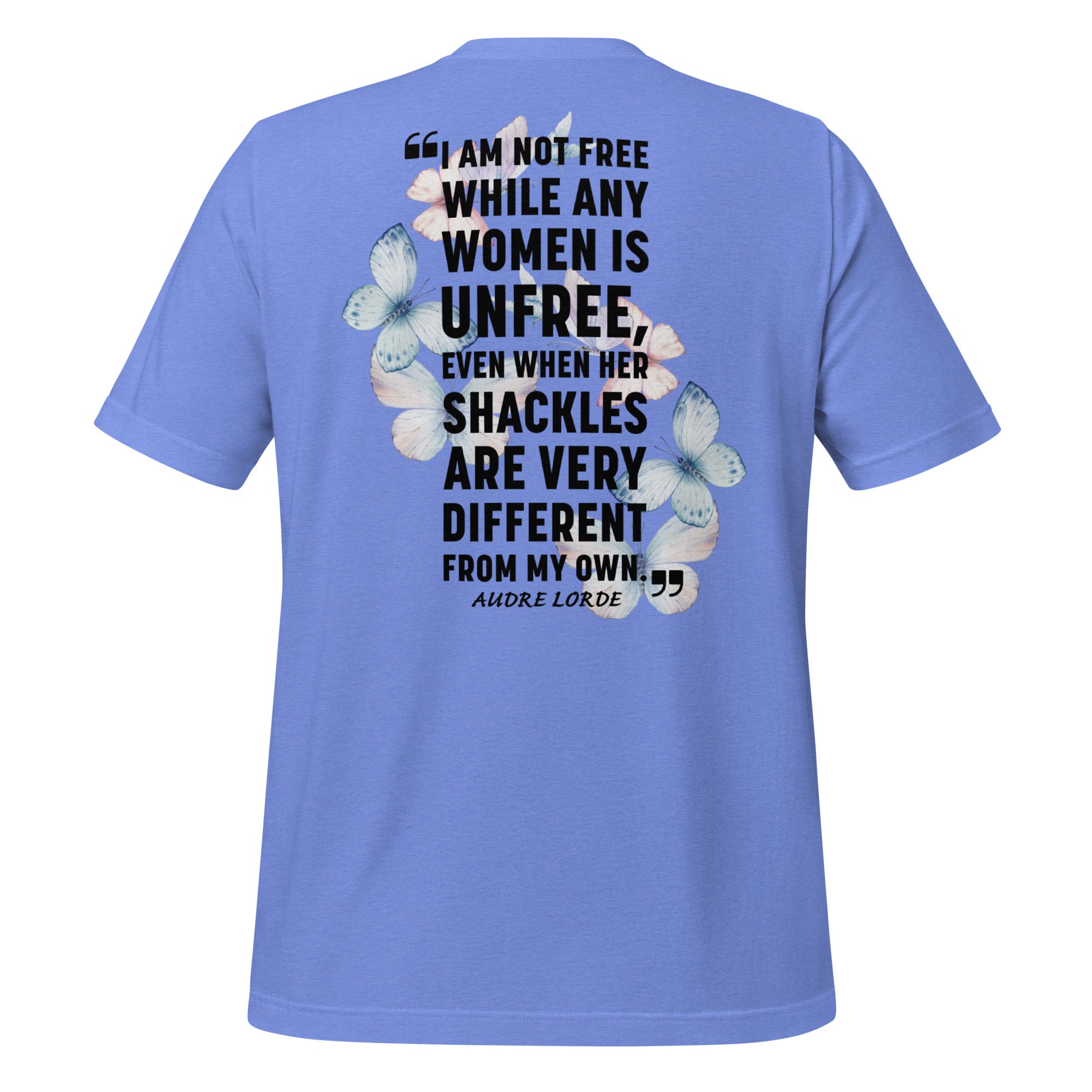 Audre Lorde Quote Shirt - Feminist Black History Political Tee.