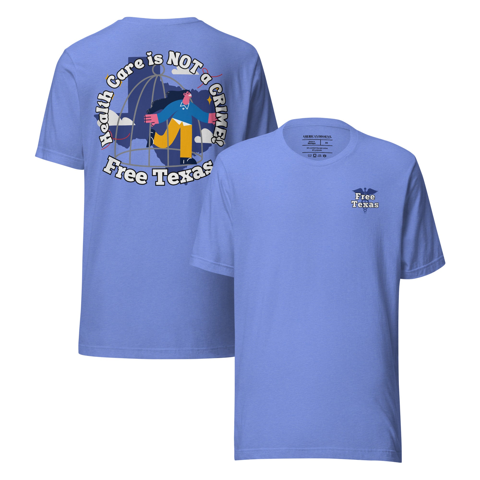 Heather Columbia Blue / XS