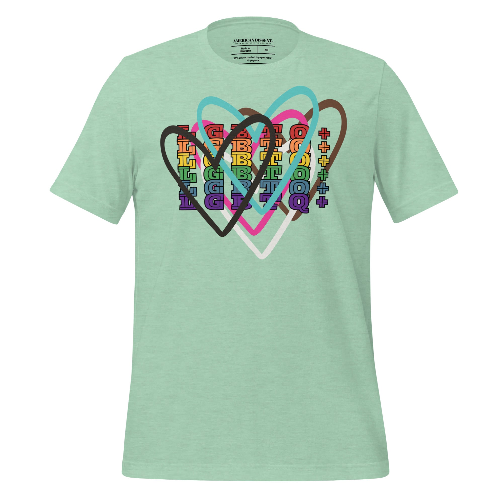 Heather Prism Mint / XS