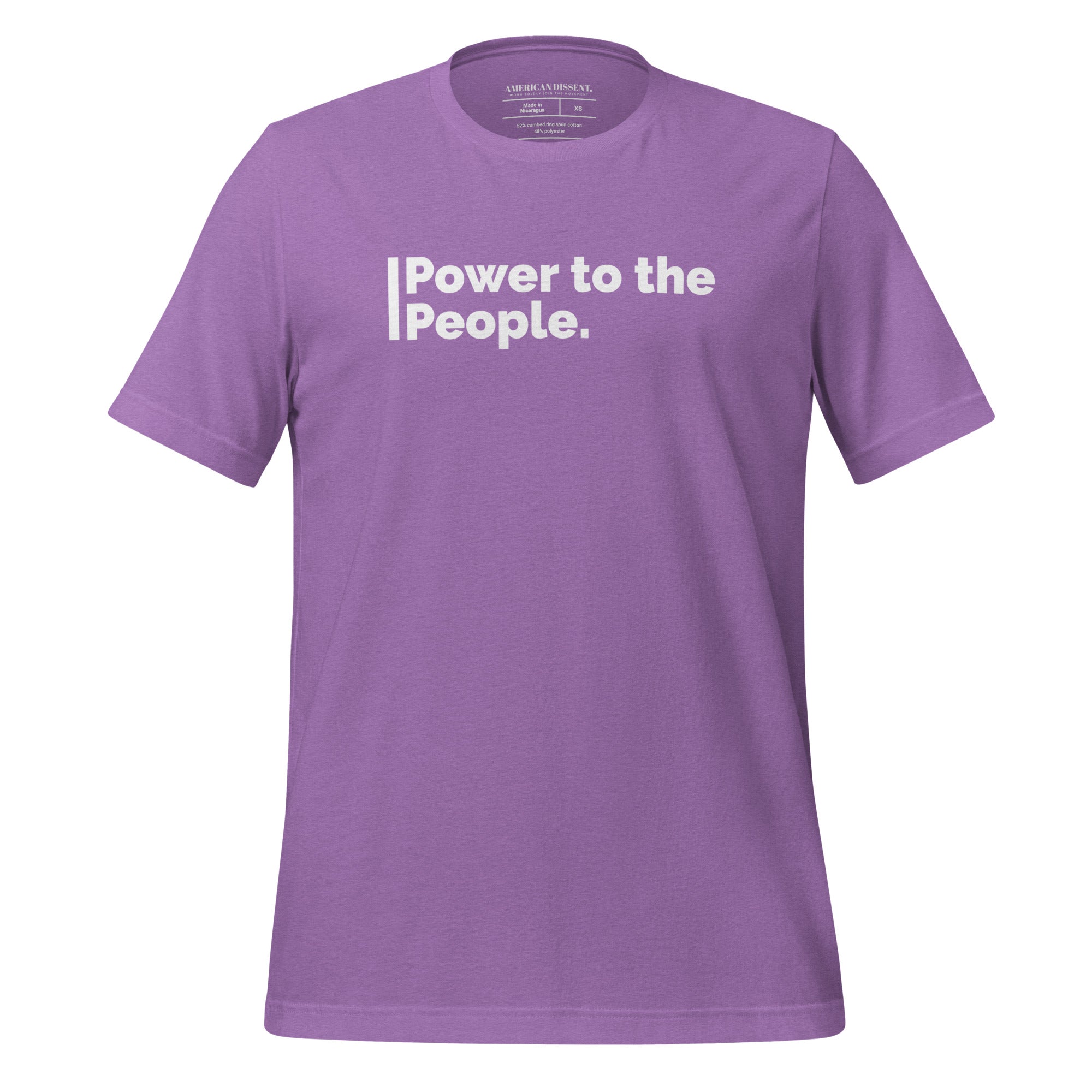 Democrat Shirt - Power to the People - Anti Trump Protest Wear - Political T-shirt